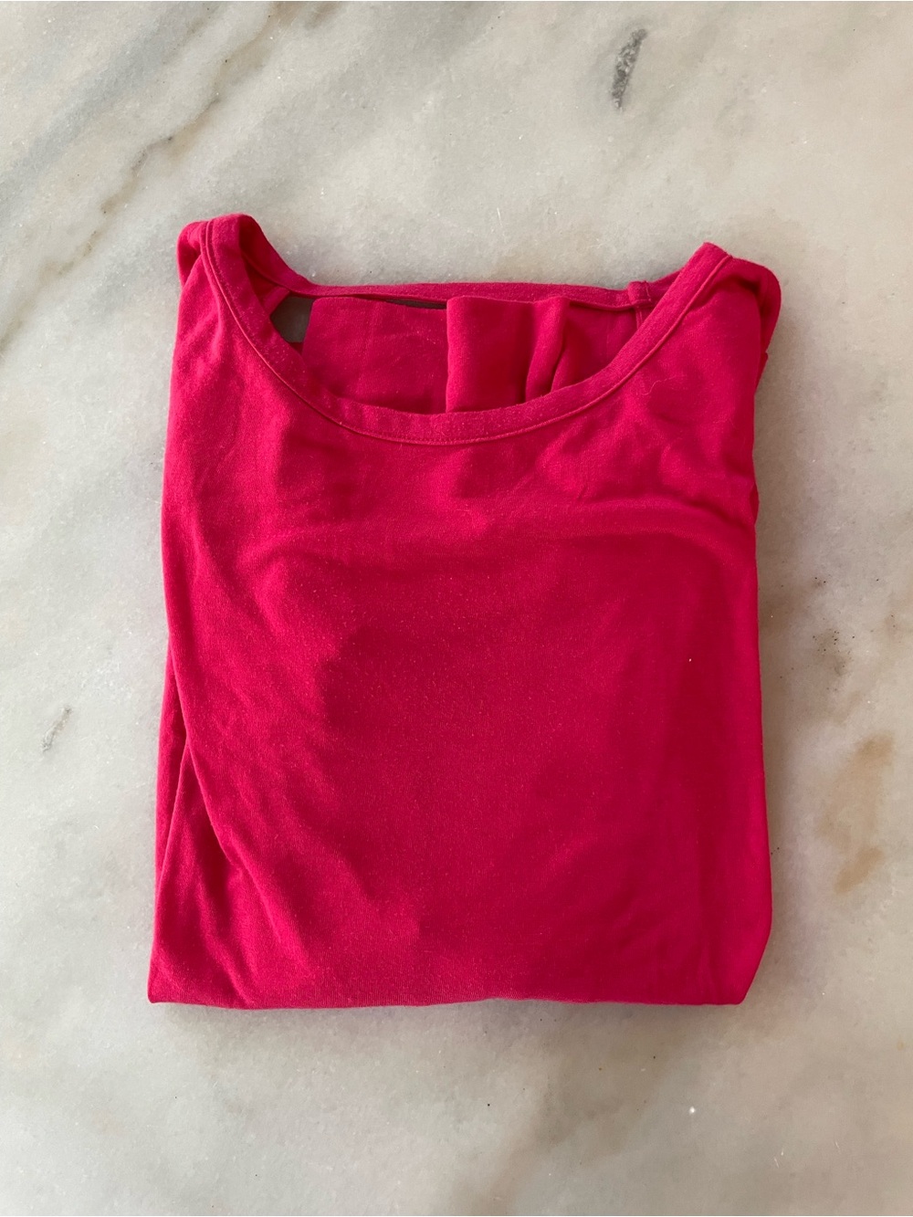 GAP Bright Fuchsia Scoop Neck Tank size S
